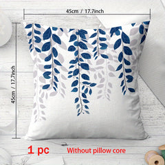 Rod Pocket Curtain for Home Decoration with Pillow Cover