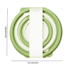 4pcs Heat Resistant Refrigerator Lunch Box Microwave Safe Leak Proof Container