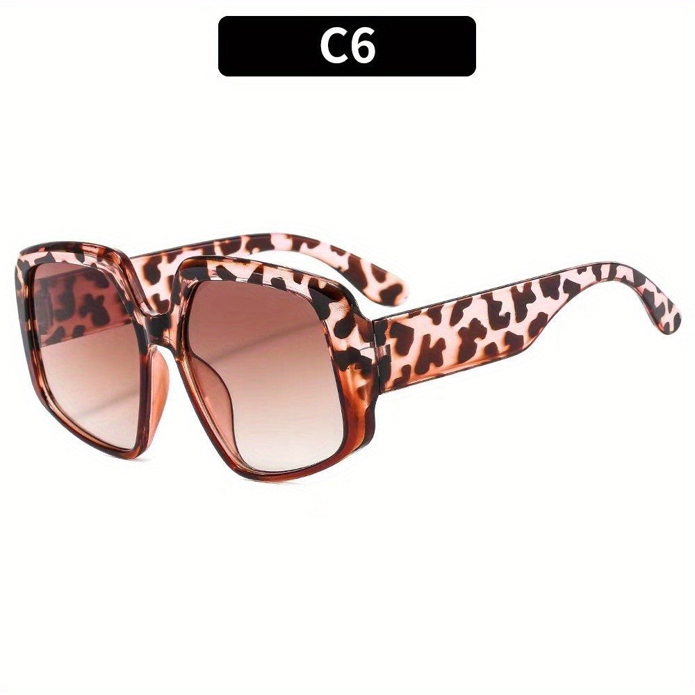 Oversized Cat Eye Sunglasses UV400 Anti Glare Mod Glasses