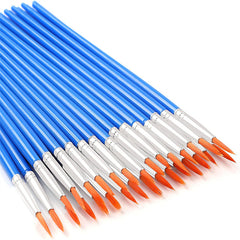 10pcs Painting Brushes For Handcraft Arts And Craft