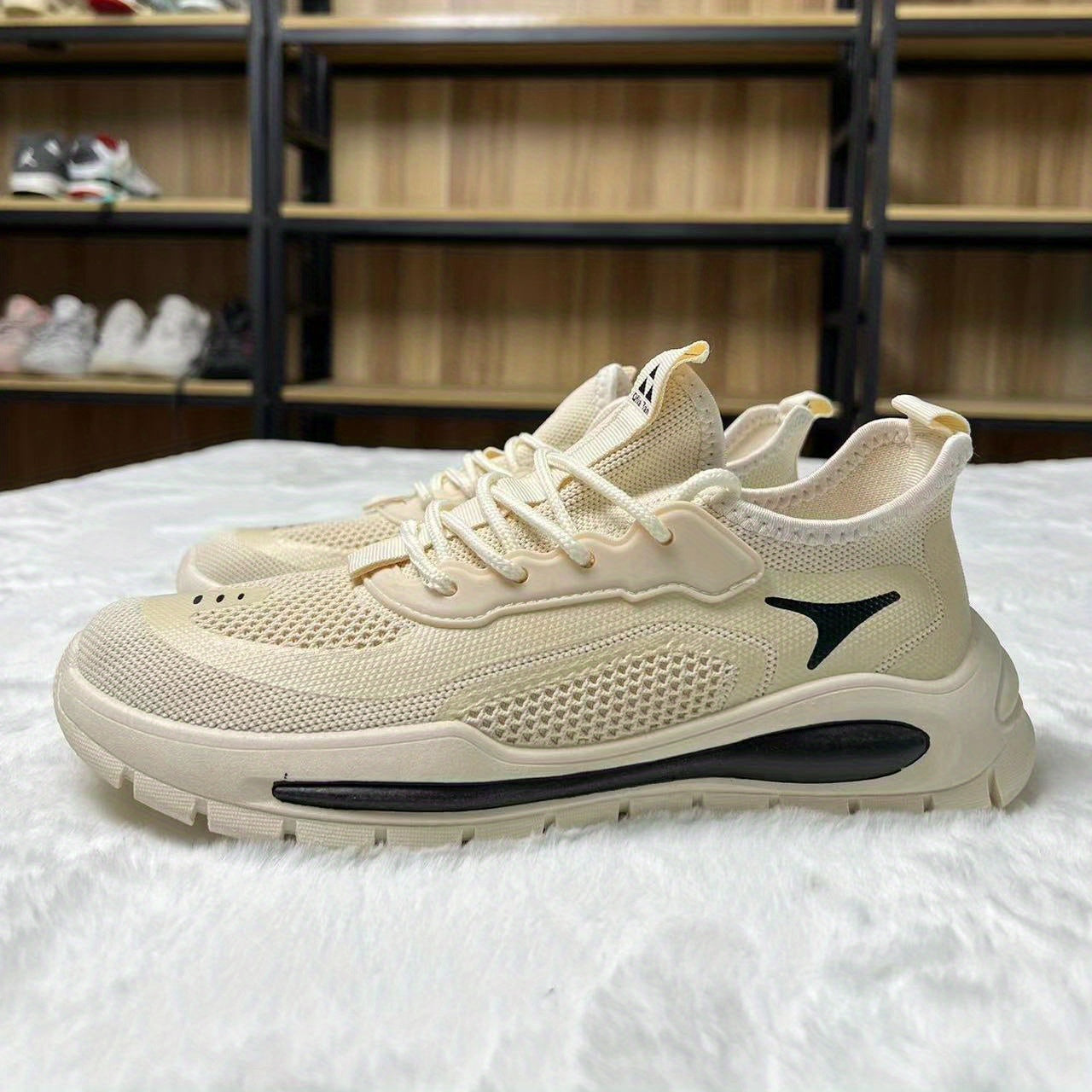 Men's Slip on Sneakers Odor resistant Athletic Shoes