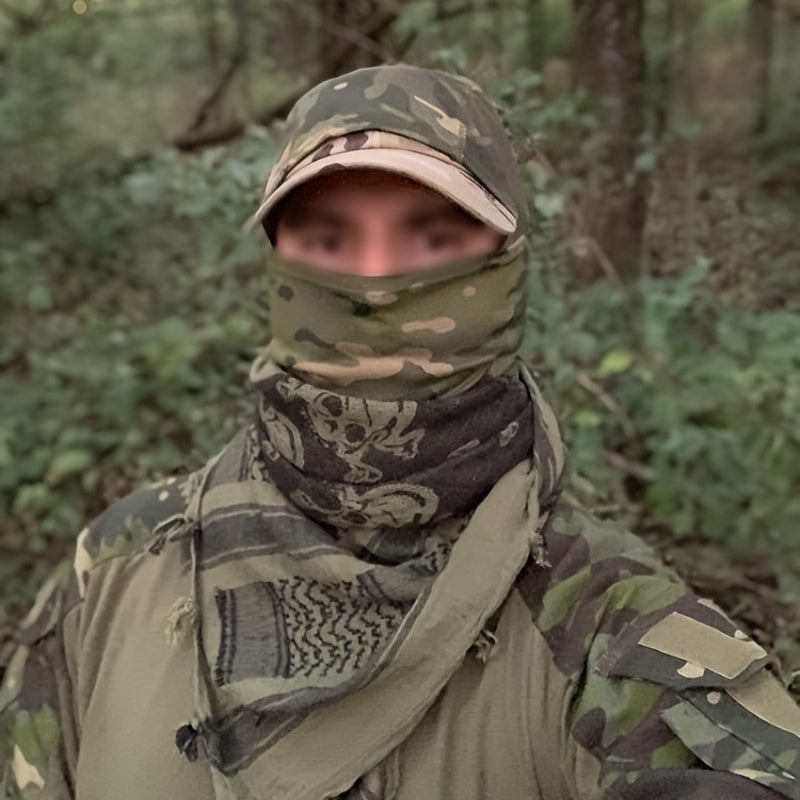 Meromibe Camo Balaclava Face Mask UV Protective Headwear for Outdoor Sports
