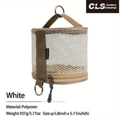 Toilet Paper Holder with Hook for Outdoor Camping