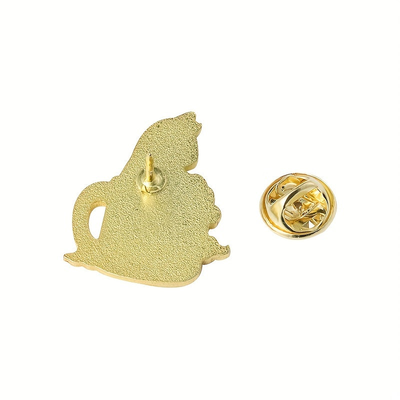 4pcs Cat Pin Badges For Girls DIY Accessories Perfect Gift