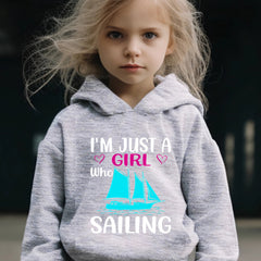 Girl Sailing Pattern 2pcs Activewear Sets for Sports Running