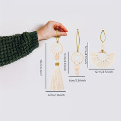6pcs Macrame Craft Kit DIY Perfect Gift For Christmas Birthday Decor