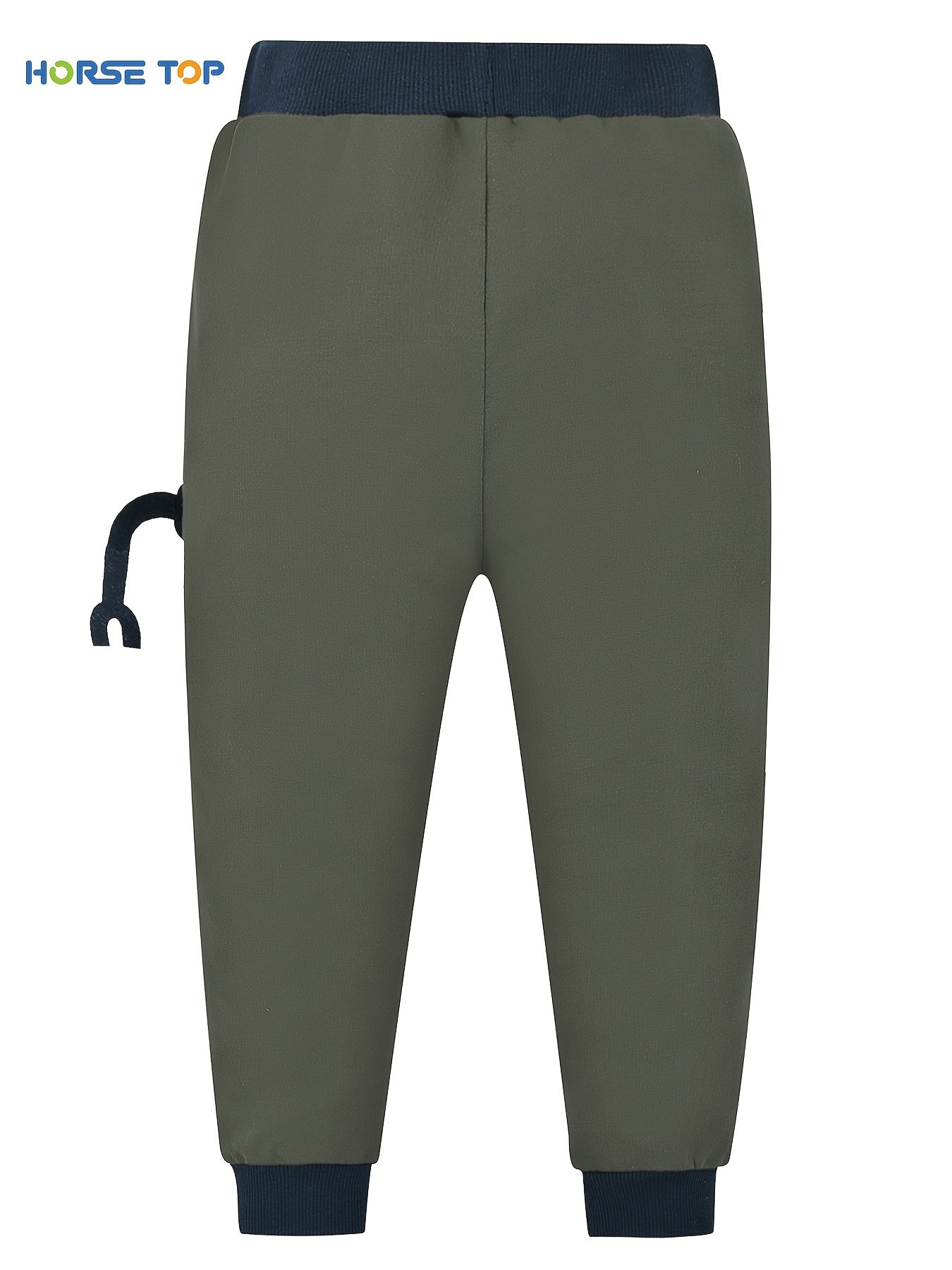 Boys Robot Print Sweatpants Elastic Waist Sports Jogger Pants