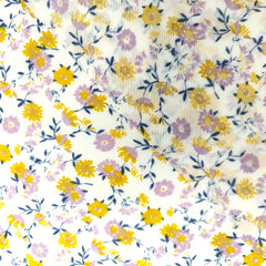 1yd Faux Cotton Fabric for DIY Pants Dress Quilts - Cut Size by Yard