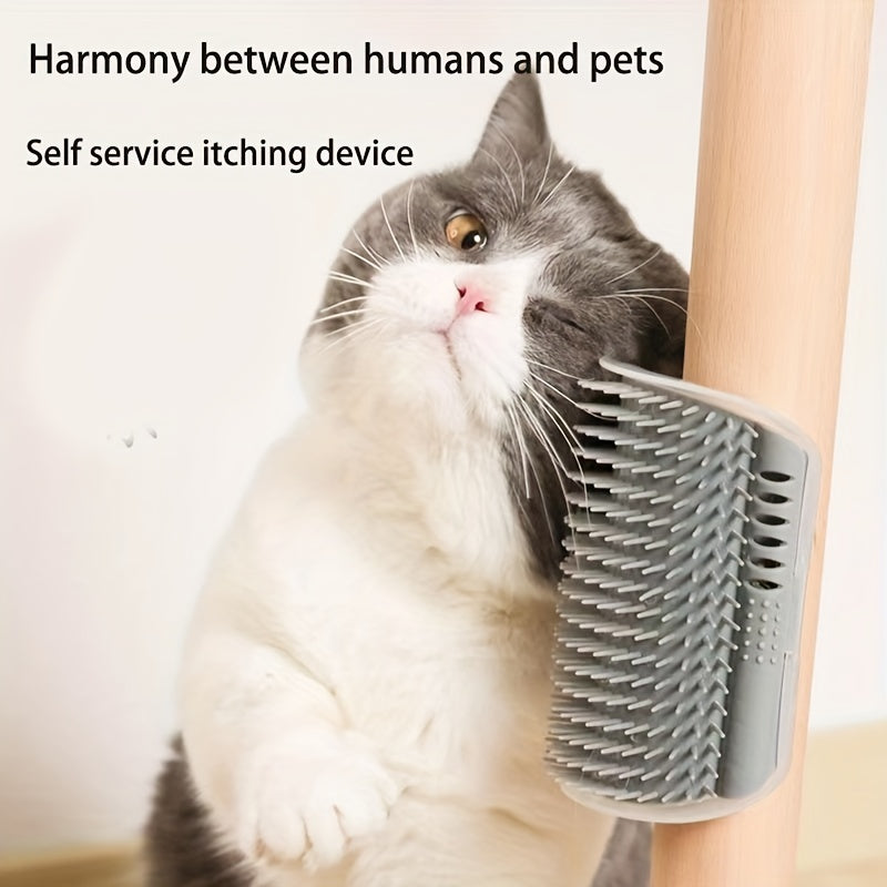 Cat Corner Tickling Comb Self Massage Brush Pet Supply