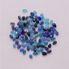 95Pcs Water Drop Crystal Glass Beads Set for Jewelry Making