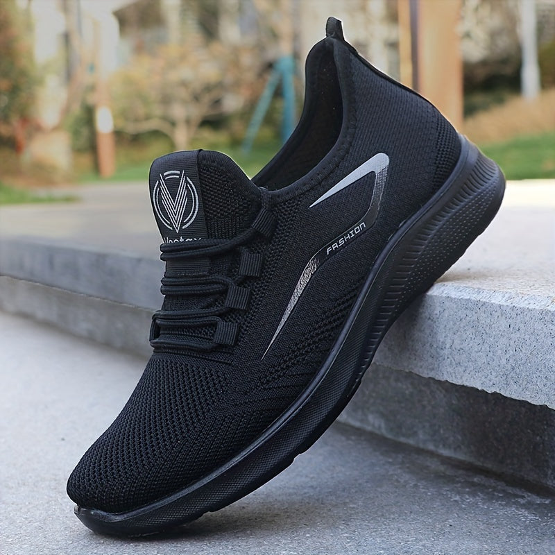 Men's Breathable Lightweight Sneakers for Running Basketball Gym