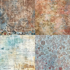 Magical World Theme Paper for DIY Scrapbook 6 Inch Single Sided