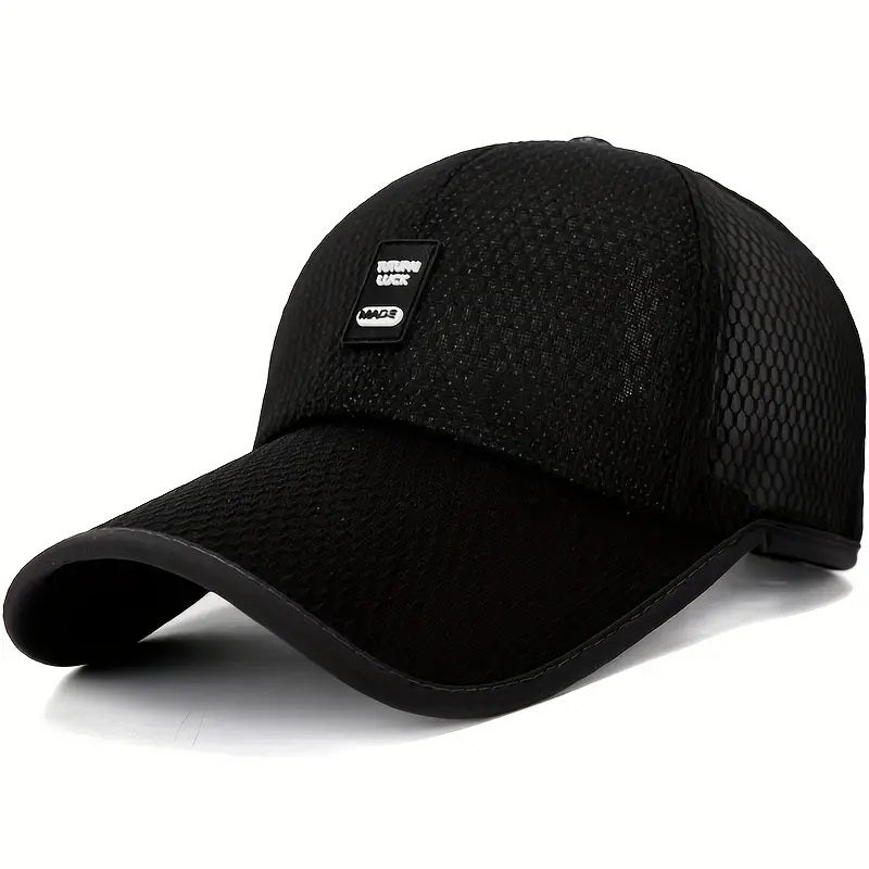 Men's Outdoor Sun Protection Visor Hat Fishing Sun Baseball Cap