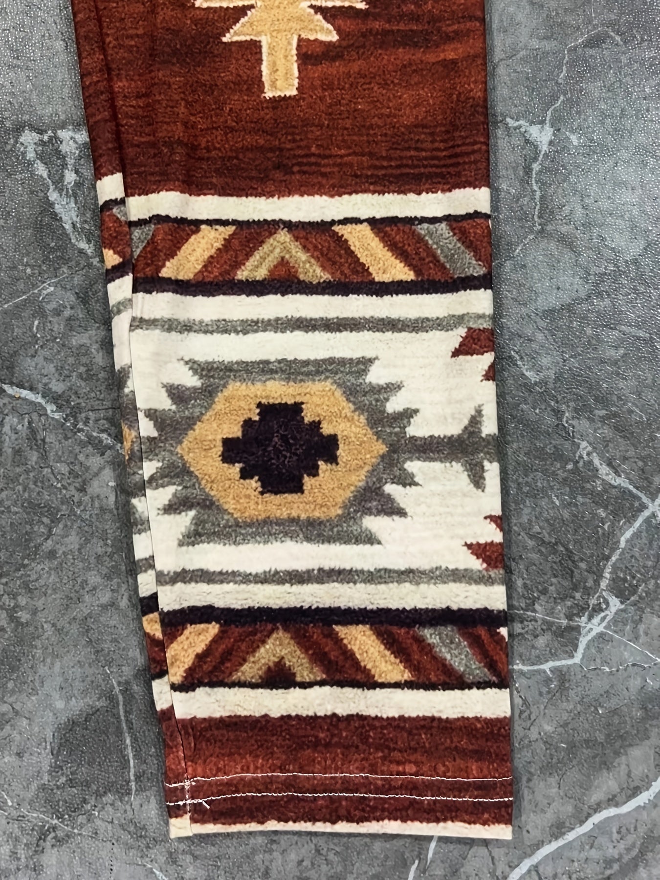 Southwestern Print Stretch Skinny Leggings