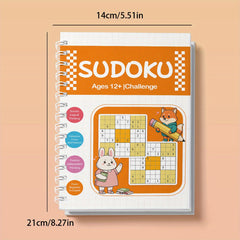 Sudoku Book for Adults Mental Challenge Focus & Relaxation Gift