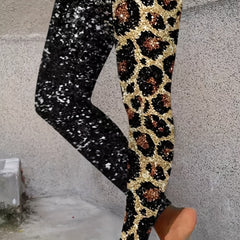 Leopard Print High Stretch Leggings