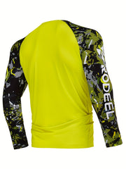 Men's Camo Sun Protection Hoodie Long Sleeve Quick Dry Top