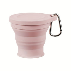 180ml Mini Silicone Folding Water Mug Lightweight Leakproof Cup for Outdoor Camp