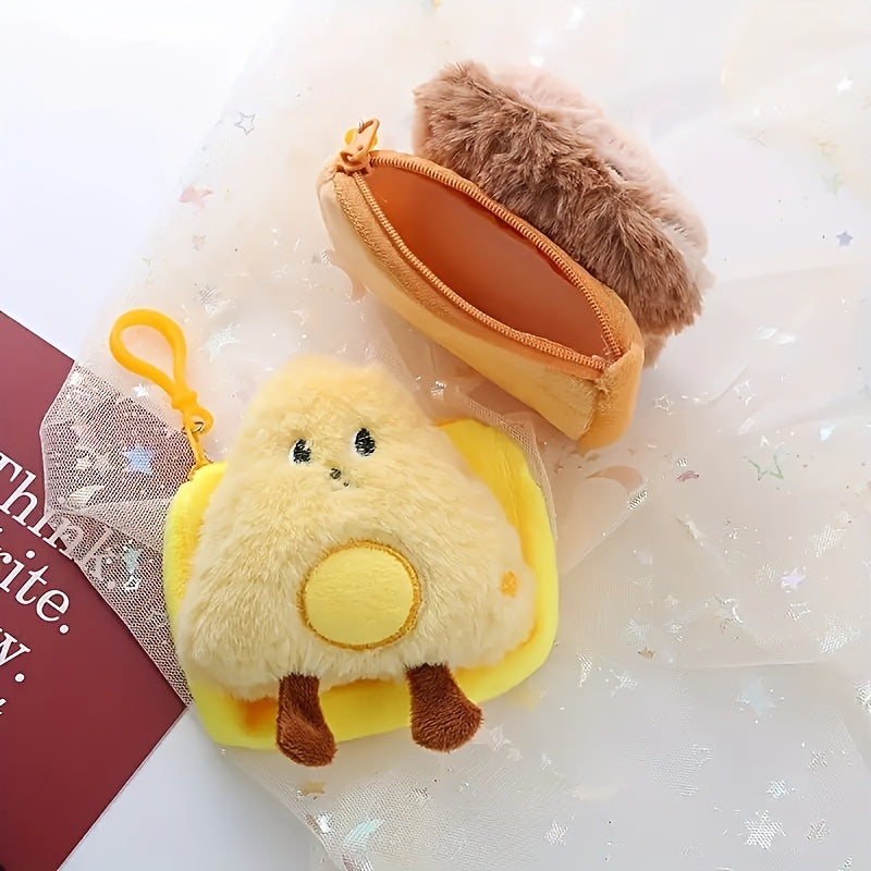 Cartoon Mini Plush Coin Purse for Girls