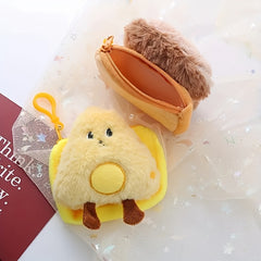 Cartoon Mini Plush Coin Purse for Girls