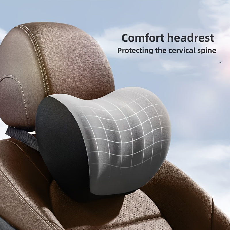 Ergonomic Car Headrest and Lumbar Support Cushion