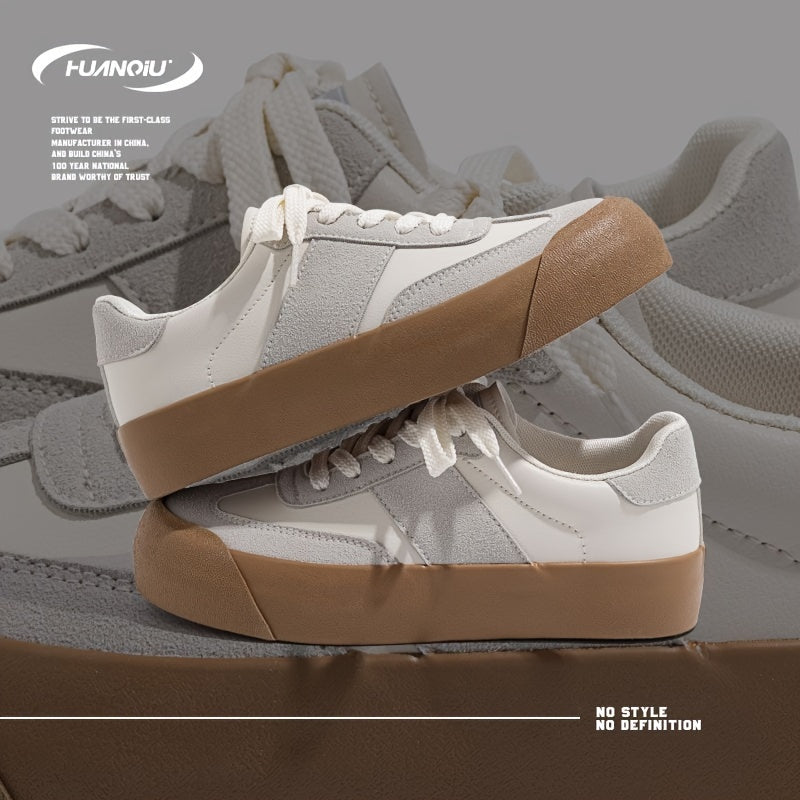 HUANQIU Women's Low Skate Shoes Lightweight & Comfy Non slip