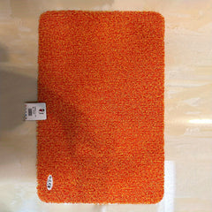 Vinyl Drainage Mesh Bath Mat Non Slip Plush Carpet - Home and Room Decor