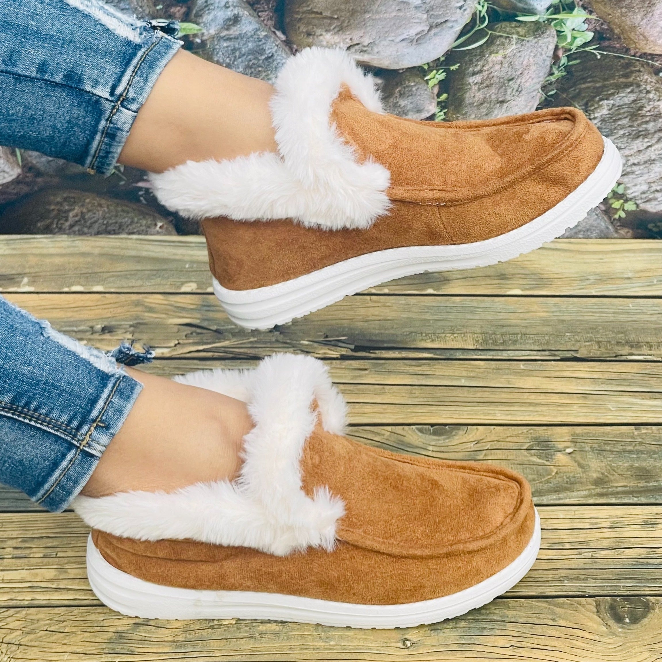 Women's Snow Boots Winter Warm Casual Thickened Comfortable Slip on Short Boots