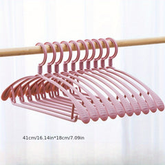 Non-slip Wide Shoulder Clothes Hanger 5pcs Pack