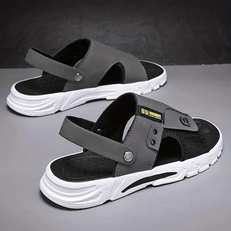Men's Dual Purpose Sandals Casual Hollow Out Non Slip Shoes