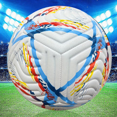 Size 5 PU Classic Soccer Ball Wear resistant Football