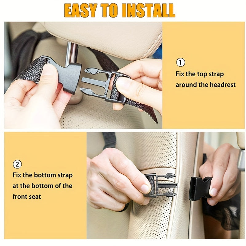 Car Seat Back Organizer Storage Hanging Car Seat Toy Organizer