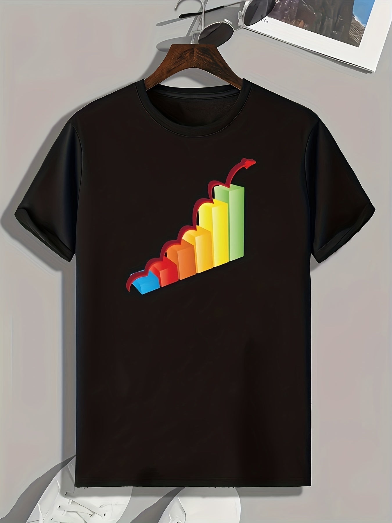 Men's Comfy Sports T shirt Graphic Tee For Fitness Activities