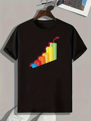 Men's Comfy Sports T shirt Graphic Tee For Fitness Activities