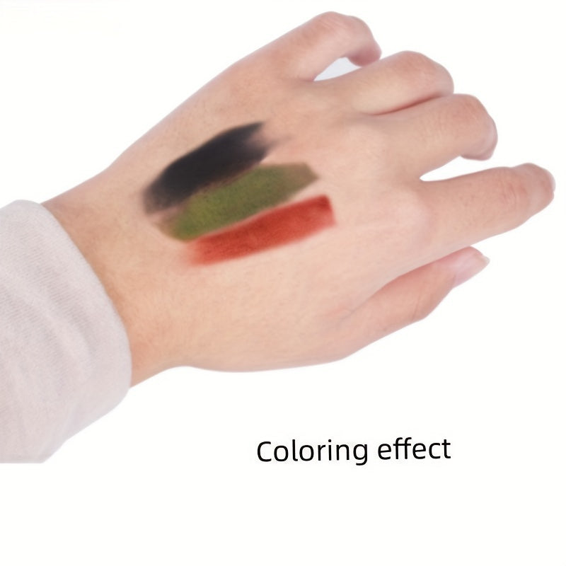 Dark Green Brown Body Paint Makeup Stick for Cosplay Party