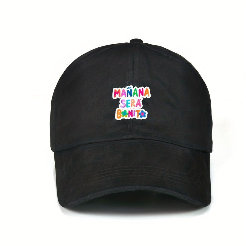 Colorful Letter Print Bucket Hat Women