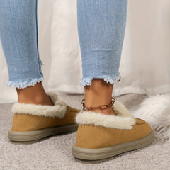 Women's Winter Snow Shoes Non Slip Thickened Warm Ankle Shoes