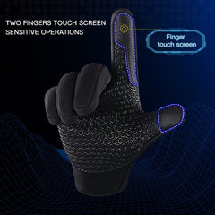 Winter Waterproof Touch Screen Gloves for Cycling Running