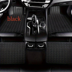 4pcs Waterproof PVC Car Floor Mats For Men And Women