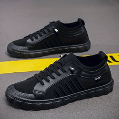 Men's Knitted Skate Shoes Wear Resistant Casual Shoes