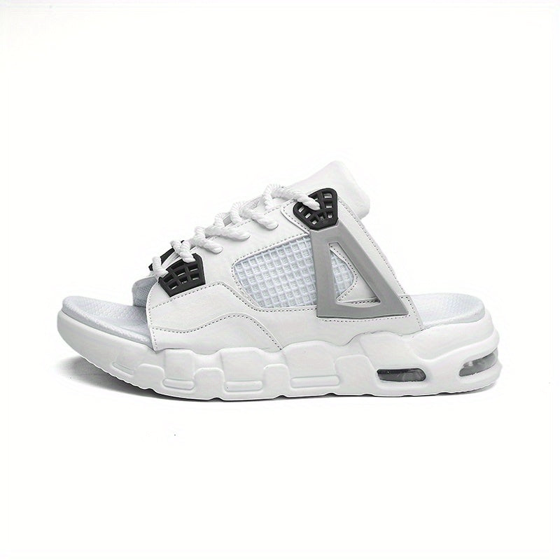 Men's Non Slip Platform Slides Comfortable Cloud Slides