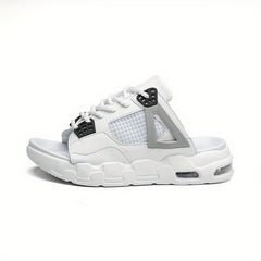 Men's Non Slip Platform Slides Comfortable Cloud Slides