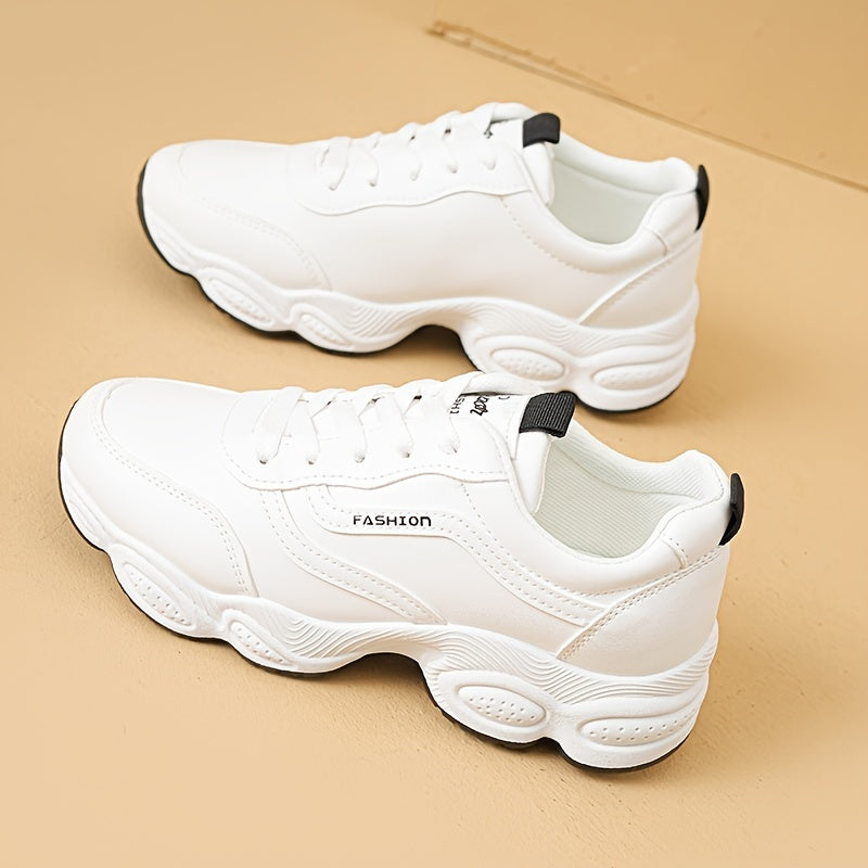 Women's Lace up Athletic Running Shoes Lightweight Sneakers