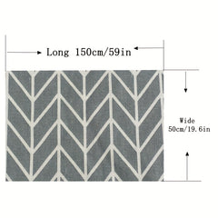 Printed Linen Fabric DIY Sewing Material 59in