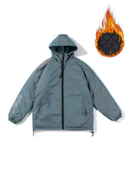 Thickened Sports Hooded Jacket Winter Loose Coat Women's Clothing