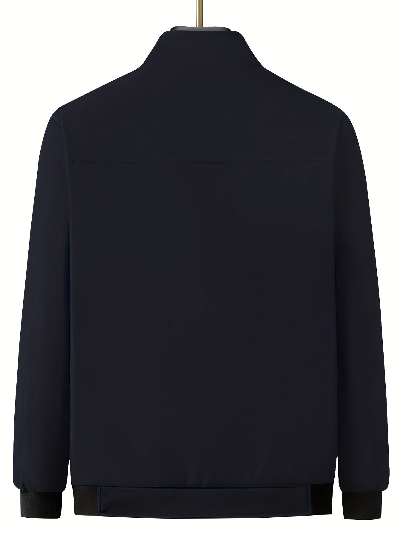 Men's Classic Windbreaker Jacket Zip Up Coat for Outdoor Activities