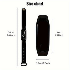 LED Touch Screen School Sports Watch for Students