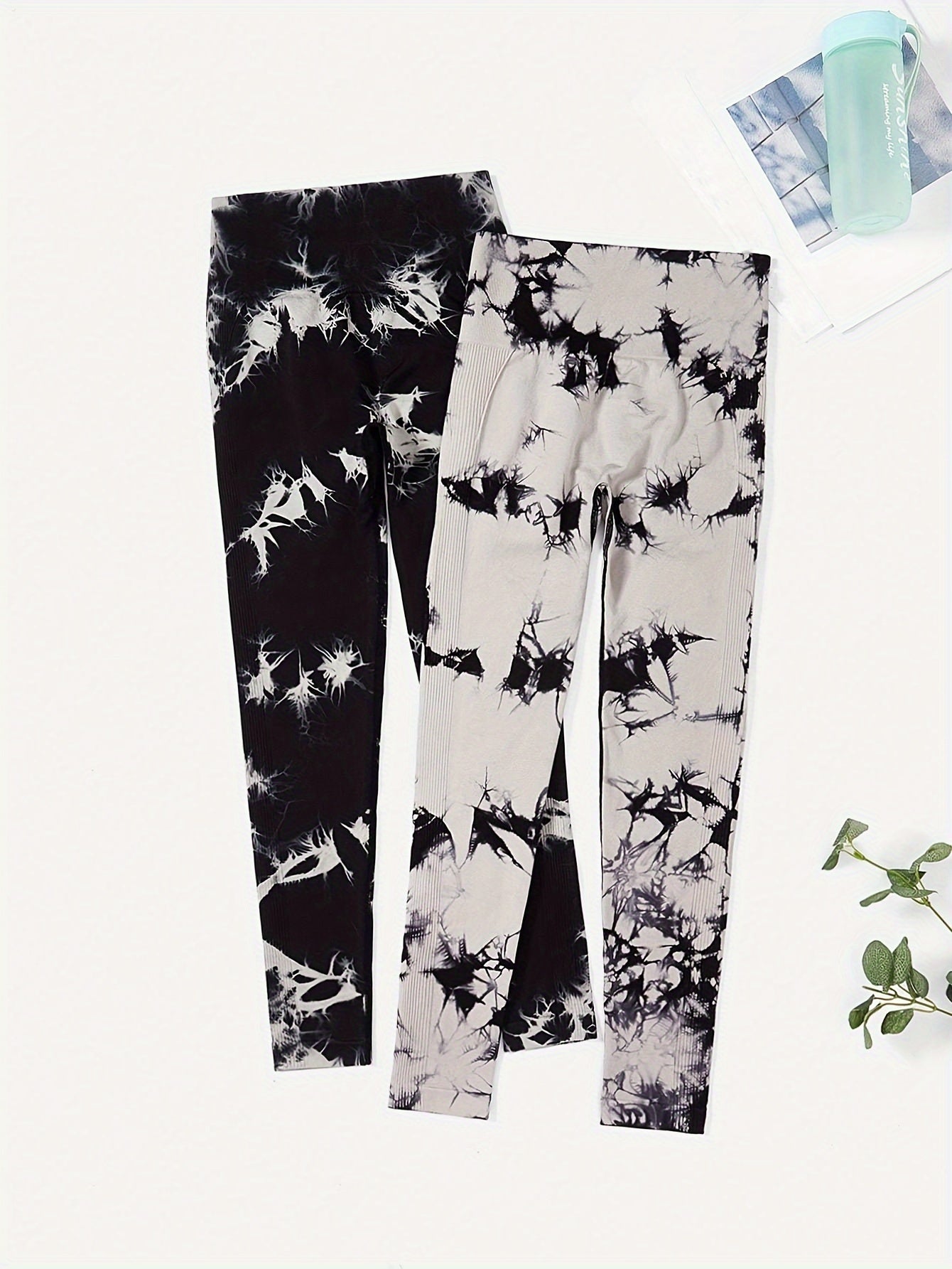 Tie Dye Yoga Pants High Stretch Leggings Women's Activewear