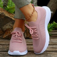 Women's Mesh Breathable Sports Shoes Lightweight Casual Walking Shoes