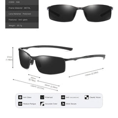 Polarized Sunglasses Men's Driving Glasses Night Vision Glasses